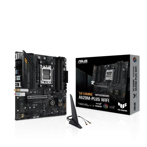 ASUS TUF GAMING A620M-PLUS WIFI AMD AM5 Micro-ATX Motherboard